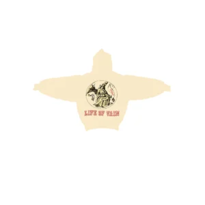 Saint Vanity Cream Life Of Vain Hoodie
