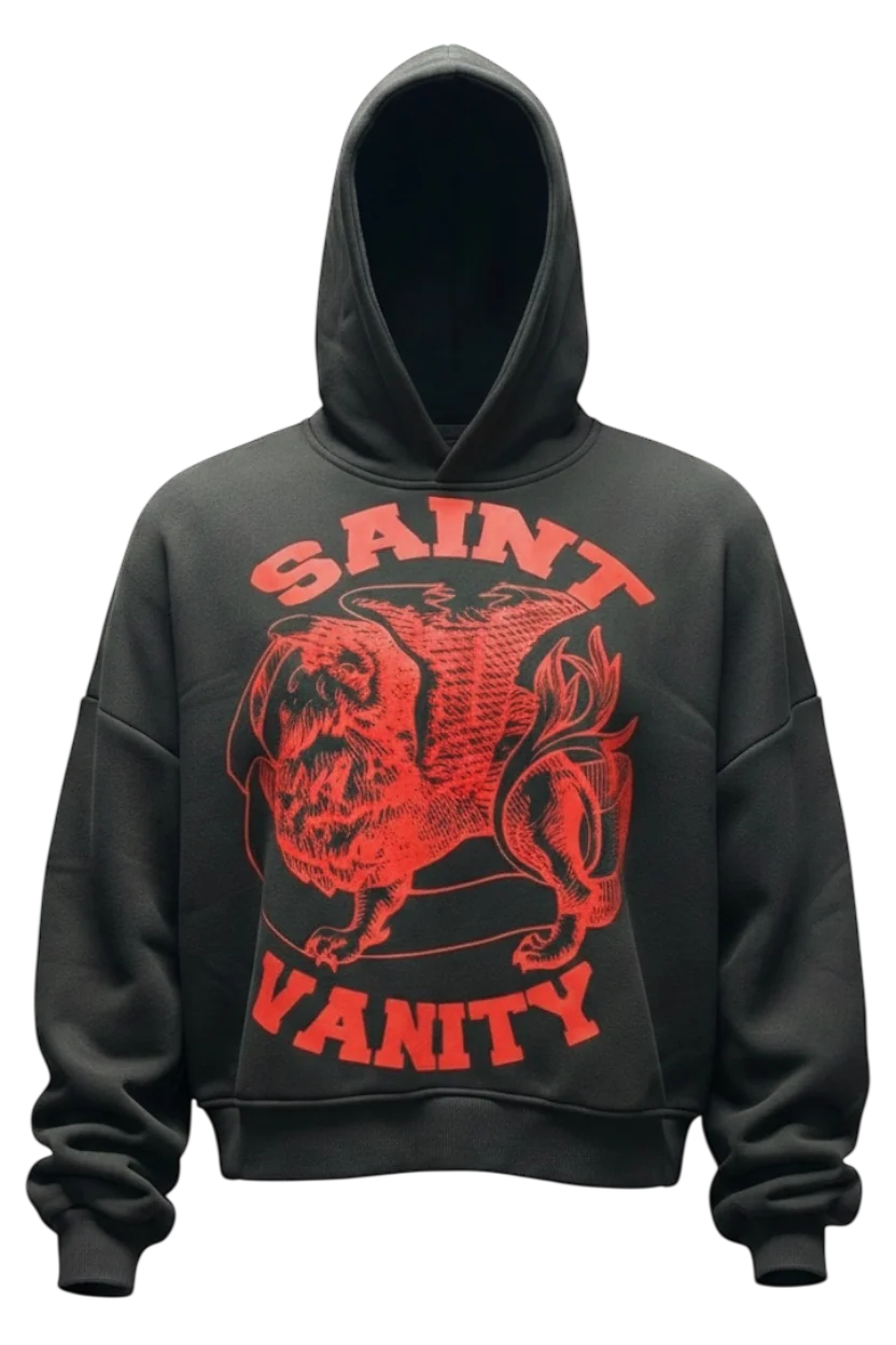 BLACK & RED GRIFFIN HOODIE BLACK & RED GRIFFIN HOODIE