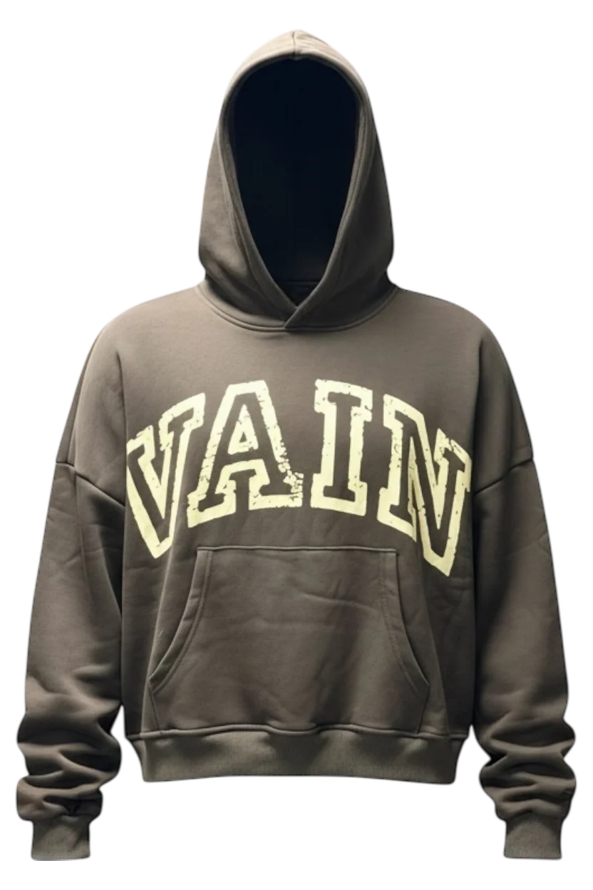 SLATE GREY VAIN HOODIE SLATE GREY VAIN HOODIE