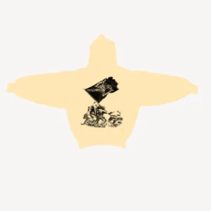 Saint Vanity Cream Flag Hoodie