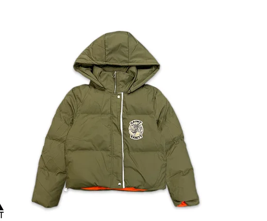 Saint Vanity Puffer Jacket “Olive” Saint Vanity Puffer Jacket “Olive”