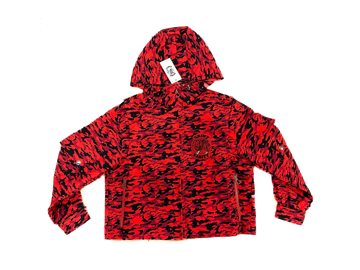 SAINT VANITY RED CAMO JACKET SAINT VANITY RED CAMO JACKET