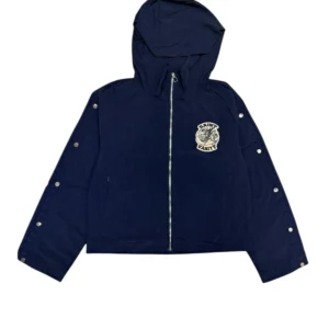SAINT VANITY MIDNIGHT BLUE NYLON JACKET