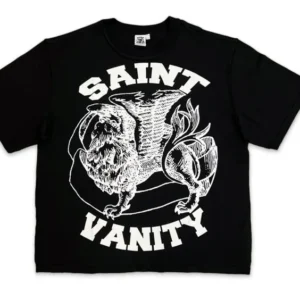 Saint Vanity “Griffin” Black T-Shirt