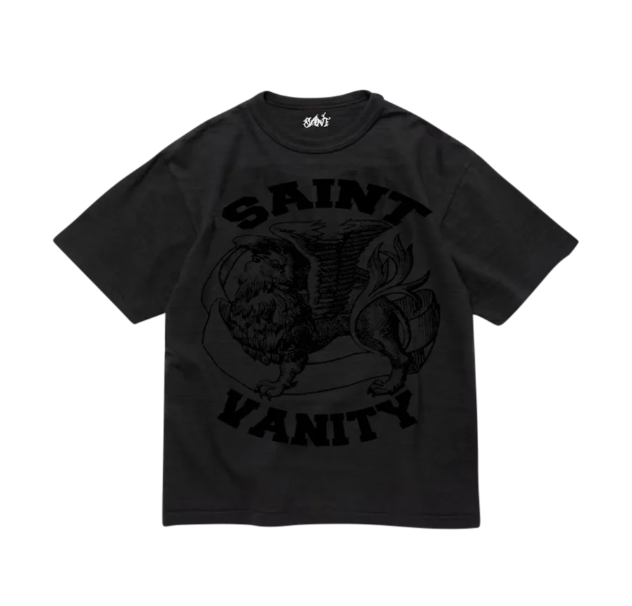 Saint Vanity “Monochromatic” Black Griffin Tee Saint Vanity “Monochromatic” Black Griffin Tee