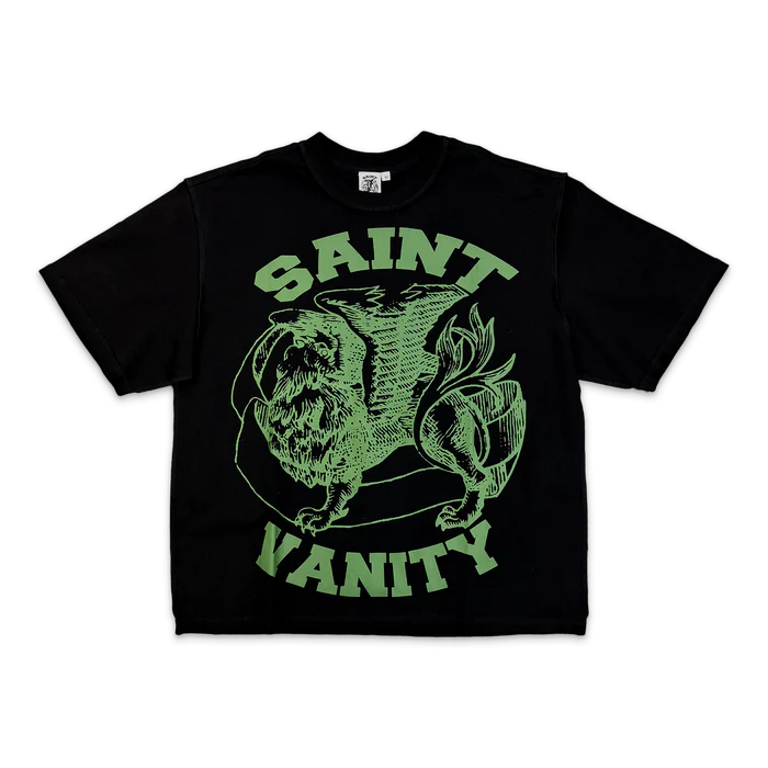 Saint Vanity Griffin Logo Tee “Black/Army Green” Saint Vanity Griffin Logo Tee “Black/Army Green”