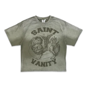 Saint Vanity Griffin Logo Tee “Olive”
