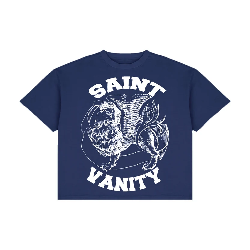 Saint Vanity NAVY GRIFFIN T-SHIRT Saint Vanity NAVY GRIFFIN T-SHIRT