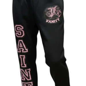 BLACK & PINK VARSITY SWEATS