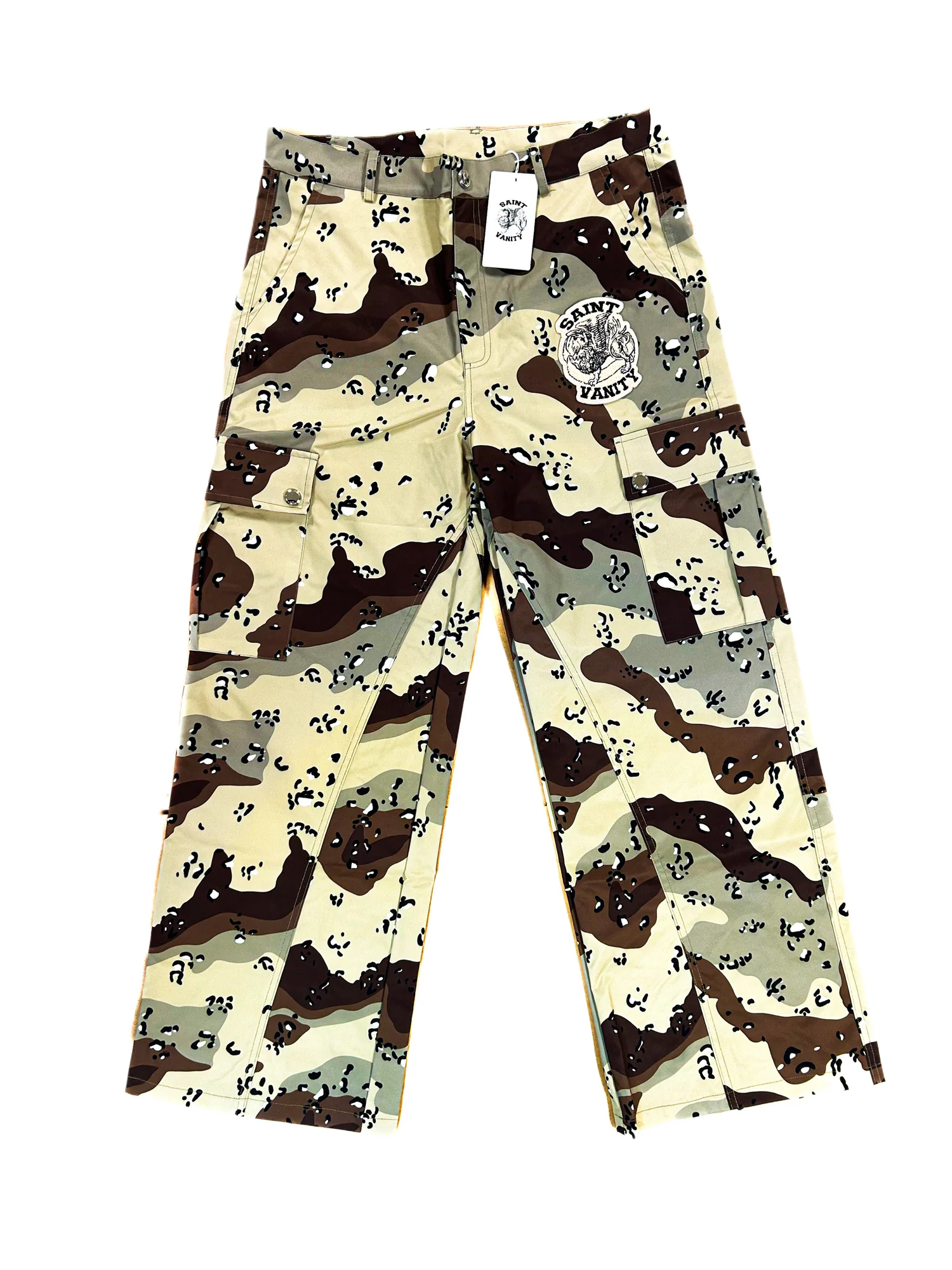 SAINT VANITY TAN CAMO PANTS SAINT VANITY TAN CAMO PANTS