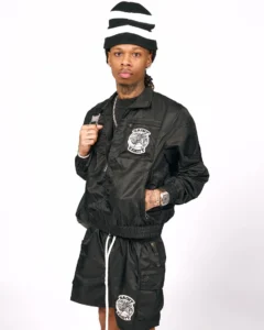 SAINT VANITY™ CARGO NYLON SET – BLACK