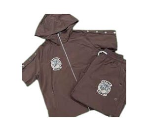 Saint Vanity Brown Hooded Tracksuit