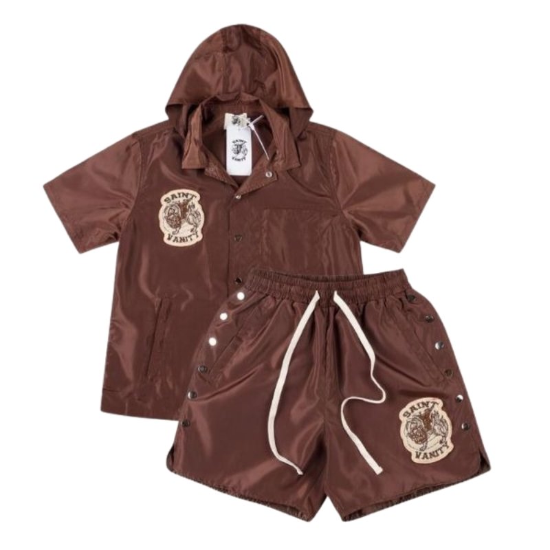 Saint Vanity Hooded Short Set Lightweight Saint Vanity Hooded Short Set Lightweight